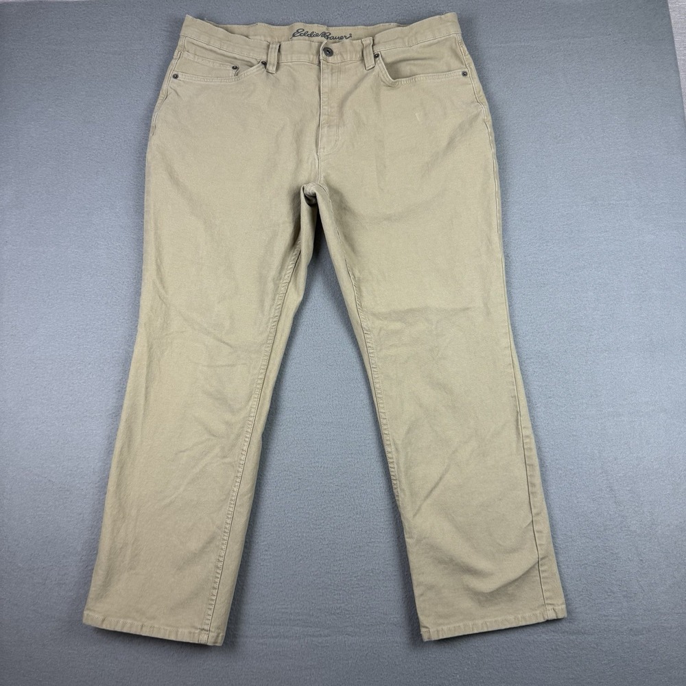 Eddie Bauer Pants Tag Sz 38x30 Tan Hiking Outdoor Khaki‎
